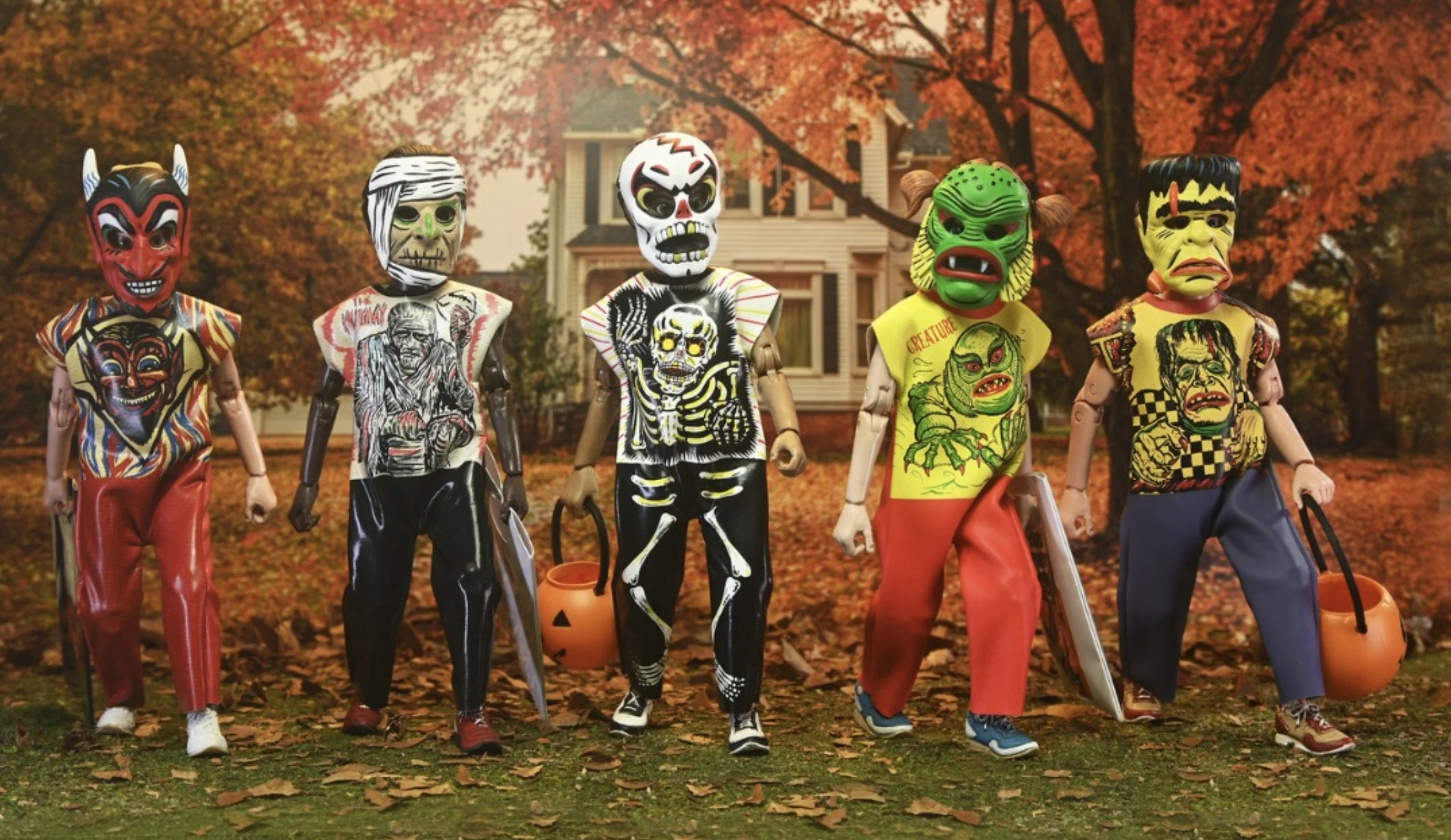 Halloween figures for outlet sale